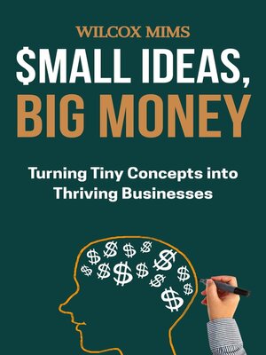 cover image of Small Ideas, Big Money